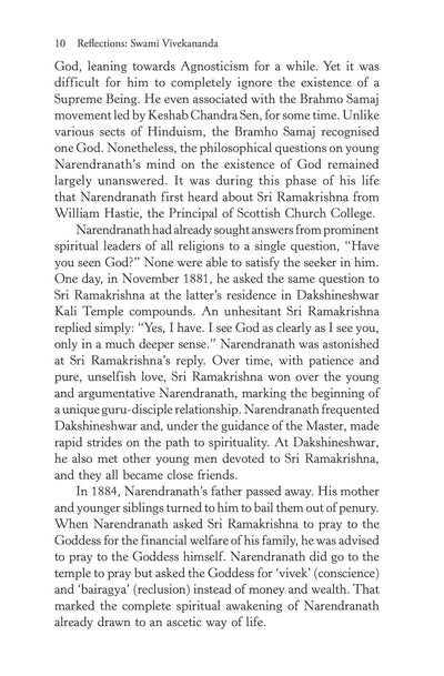 Reflections: Swami Vivekananda by Swami Vivekananda [Paperback]