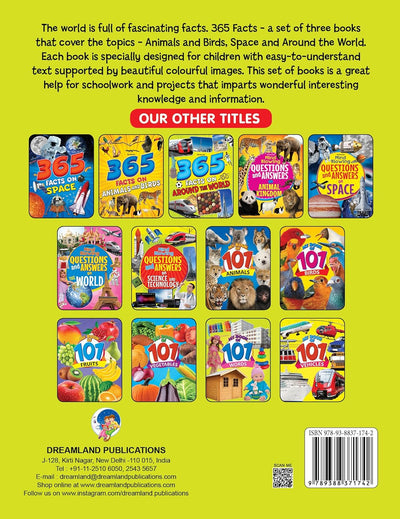 365 Facts on Around the World Book for Children [Paperback]