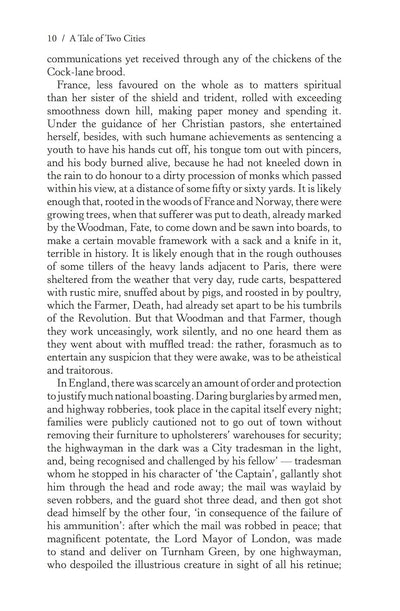 A Tale of Two Cities by Charles Dickens [Paperback]