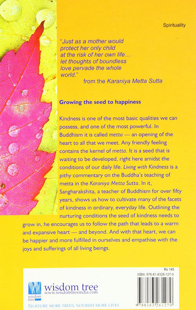 Living with Kindness by Sangharakshita [Paperback]