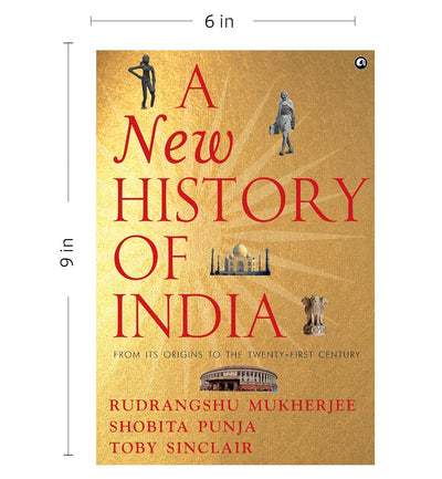 A New History of India by Toby Sinclair Rudrangshu Mukherjee, Shobita Punja [Hardcover]