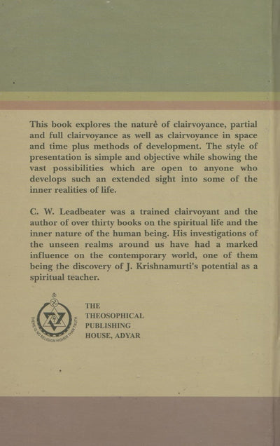Clairvoyance by C. W. Leadbeater [Paperback]