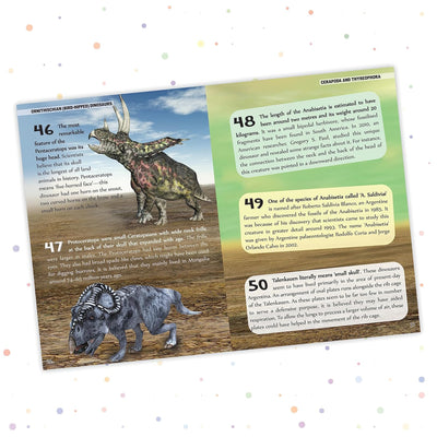 500 Fascinating Dinosaur by Team Pegasus [Hardcover]
