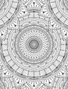Extreme Copy Colours For Adults - Mandala by Dreamland Publications [Paperback]