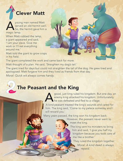 199 Moral Stoies - Self Teaching Moral Stories for 3 to 6 Year Old Kids by Team Pegasus [Paperback]