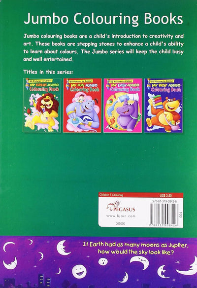 My Great Jumbo Colouring Book by Team Pegasus [Paperback]