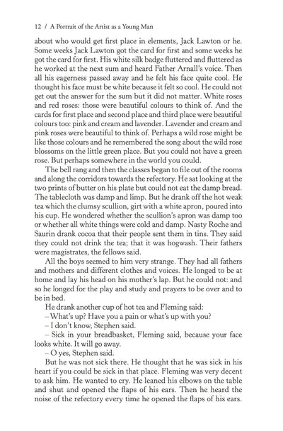 A Portrait of the Artist as a Young Man by James Joyce [Paperback]