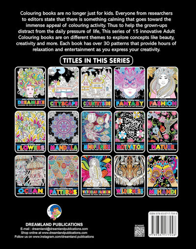 Nature- Colouring Book for Adults [Paperback]