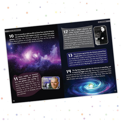 500 Facts Space by Team Pegasus [Hardcover]