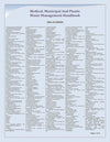 Medical, Municipal and Plastic Waste Management Handbook [Paperback]