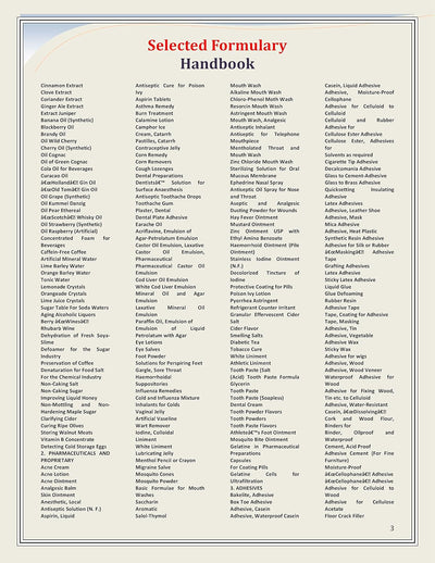 Selected Formulary Handbook by NPCS [Paperback]