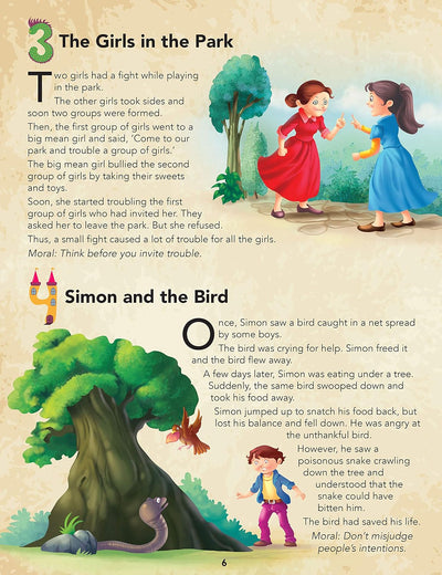 199 Moral Stoies - Self Teaching Moral Stories for 3 to 6 Year Old Kids by Team Pegasus [Paperback]