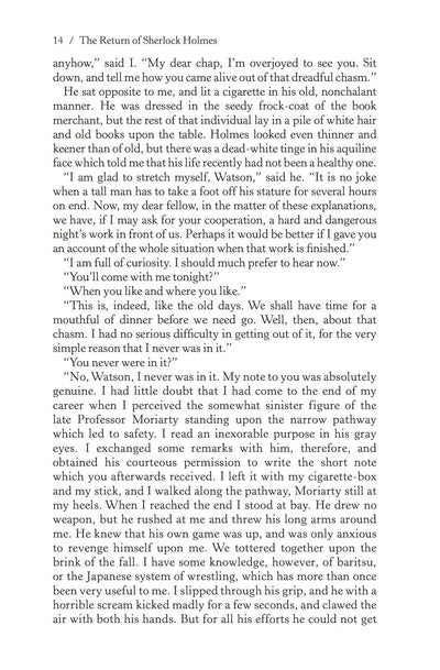 The Return of Sherlock Holmes by Sir Arthur Conan Doyle [Paperback]