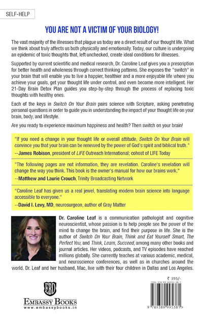 SWITCH ON YOUR BRAIN by Dr. Caroline Leaf [Paperback]