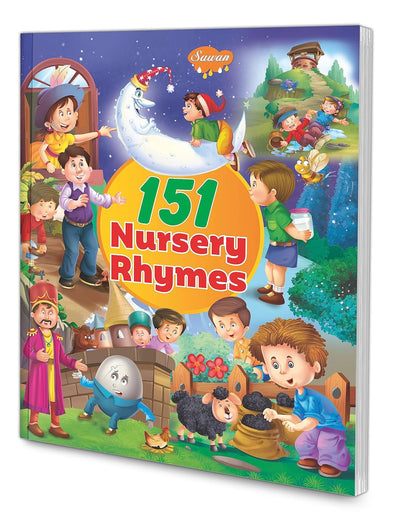151 Nursery Rhymes by Sawan, Manoj Publications Editorial Board & Sahil Gupta [Paperback]