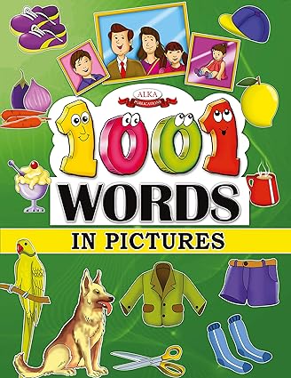 Alka's 1001 Words in Pictures by Alka Publications [Paperback]