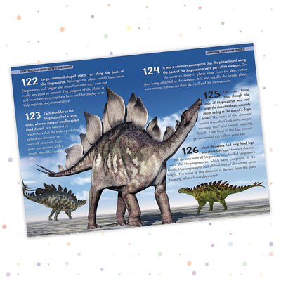 500 Fascinating Dinosaur by Team Pegasus [Hardcover]