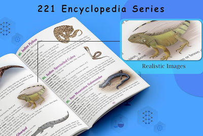 221 Amphibians and Reptiles Encyclopedia by Sawan, Manoj Publications Editorial Board & Sahil Gupta [Paperback]