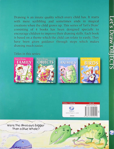 Let's Draw - Objects by Pegasus Team [Paperback]