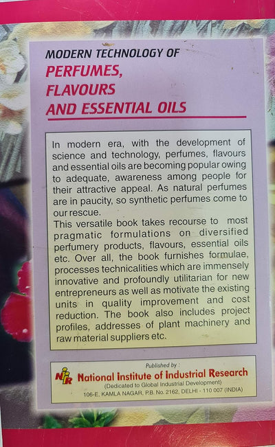 Modern Technology of Perfumes, Flavours and Essential Oils [Paperback]