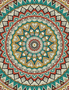 Extreme Copy Colours For Adults - Mandala by Dreamland Publications [Paperback]