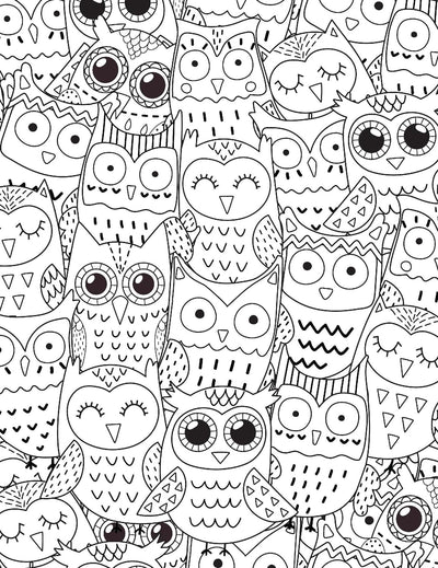 Nature- Colouring Book for Adults [Paperback]