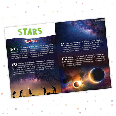 500 Facts Space by Team Pegasus [Hardcover]