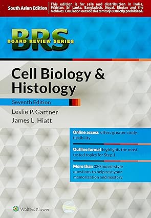 BRS Cell Biology and Histology, 7th edition by Gartner [Paperback]