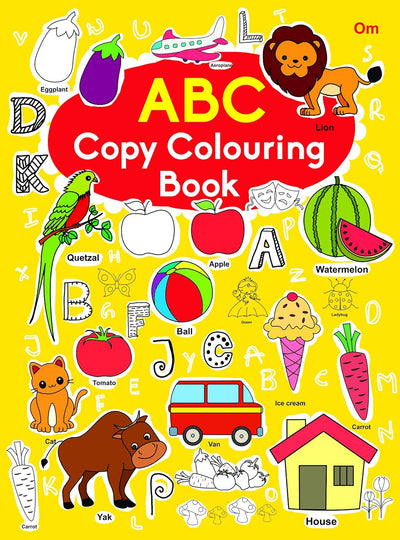 ABC Copy Colouring Book [Paperback]