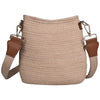 Women's Premium Cotton/Full Sling Shoulder Bag - Beige