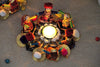 Handmade Recycled Material Rajasthani Dolls Puppet Tealight Candle Holder