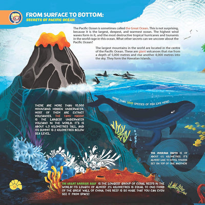 Secrets of the Oceans WOW Children Encyclopedia in Augmented Reality [Paperback]