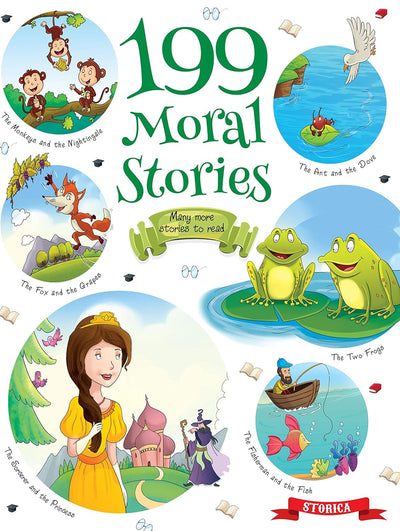 199 Moral Stoies - Self Teaching Moral Stories for 3 to 6 Year Old Kids by Team Pegasus [Paperback]