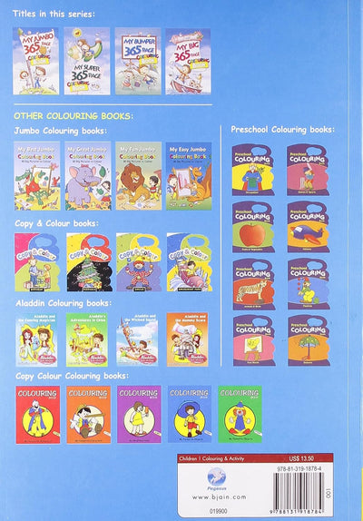 My Jumbo 365 Page Colouring Book by Team Pegasus [Paperback]