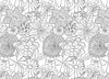 The Mindfulness Colouring Book by Emma Farrarons [Paperback]