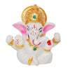 A handcrafted resin statue of Lord Ganesha, the Hindu deity known for wisdom and removing obstacles. The statue is intricately detailed and perfect for altars or home decor.