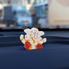 A depiction of Lord Ganesha, the Hindu god of wisdom and remover of obstacles.