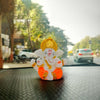 This beautiful statue of Lord Ganesha, the Hindu god of wisdom and remover of obstacles, is a perfect addition to any home or office. Crafted with exquisite detail, the idol captures the essence of the deity, making it a captivating centerpiece. Ganesha is often worshipped before undertaking new ventures, as he is believed to bring good fortune and remove any potential obstacles. 