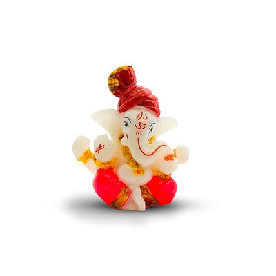 This beautiful statue of Lord Ganesha, the Hindu god of wisdom and remover of obstacles, is a powerful symbol of blessings and protection. Placing this idol in your home or office is believed to bring good fortune, prosperity, and success. Ganesha is often worshipped before undertaking new ventures, as he is known to clear the path of any potential obstacles.