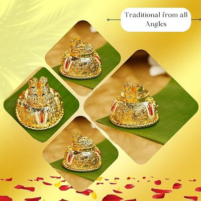 A depiction of Lord Balaji, a Hindu deity associated with the Tirumala Venkateswara Temple in Andhra Pradesh, India.