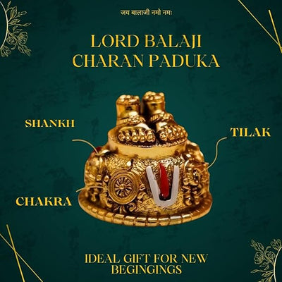 A depiction of Lord Balaji, a Hindu deity associated with the Tirumala Venkateswara Temple in Andhra Pradesh, India.