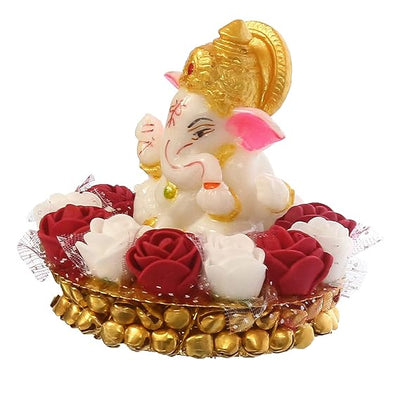 A depiction of Lord Ganesha, the Hindu god of wisdom and remover of obstacles.