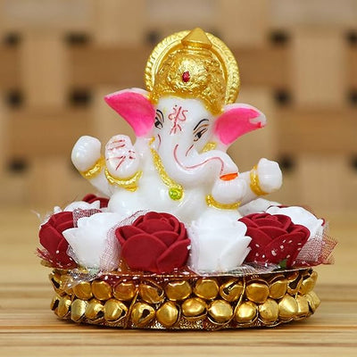 A depiction of Lord Ganesha, the Hindu god of wisdom and remover of obstacles.
