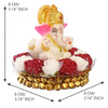 A depiction of Lord Ganesha, the Hindu god of wisdom and remover of obstacles.
