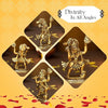 A depiction of Lord Hanuman, the Hindu monkey god known for his devotion to Lord Rama