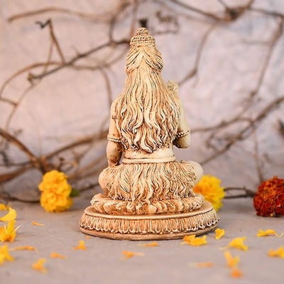 A statue of Lord Shiva, the Hindu god of destruction and transformation.