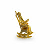 Handmade aluminium Ganesha idol measuring 7 cm x 9 cm x 15 cm, perfect for home temple or altar, symbolizing wisdom, prosperity, and success."