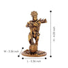 Handmade Bahubali Hanuman Ji idol in resin, featuring intricate details, ideal for car dashboard or home altar
