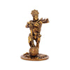 A handmade Bahubali Hanuman Ji Murti, 10.6 cm tall, crafted from resin, symbolizing strength and protection, ideal for home decor and altars.