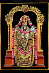 Vibrant vinyl sticker of Lord Tirupati Balaji, showcasing intricate details and colors, perfect for adding a spiritual touch to any decor.
